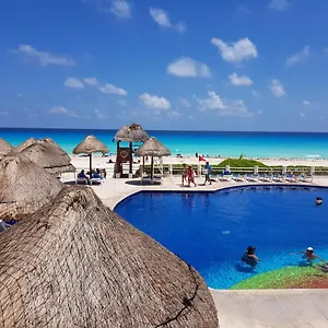  Apartamento Cancun! Departamento Familiar Sobre La Playa!!